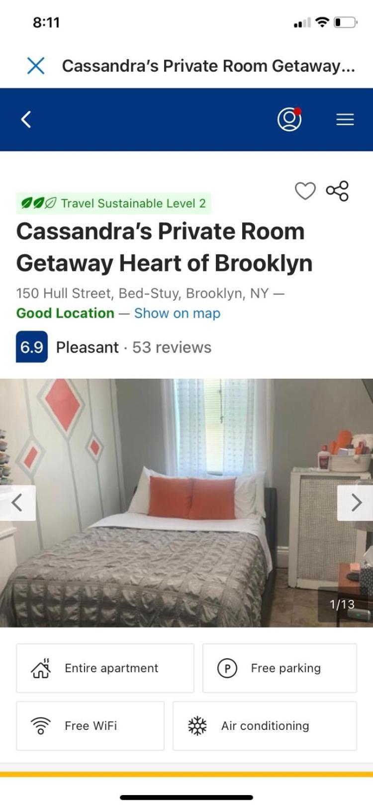 Cassandra'S Private Room Getaway Heart Of Brooklyn New York Eksteriør billede